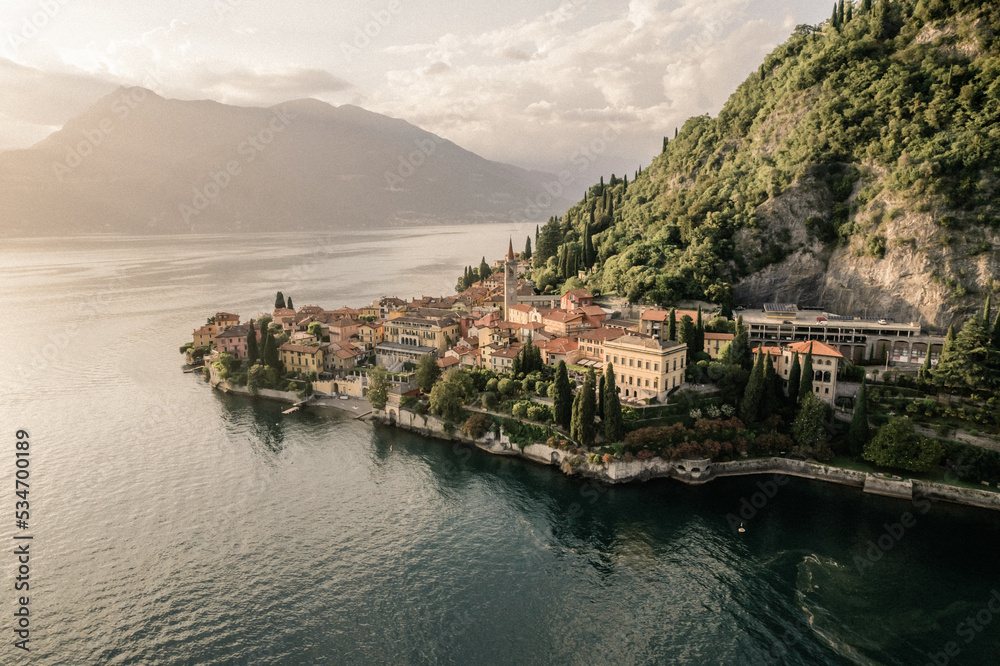 Como Lake Varenna  - Lake Como Italy 