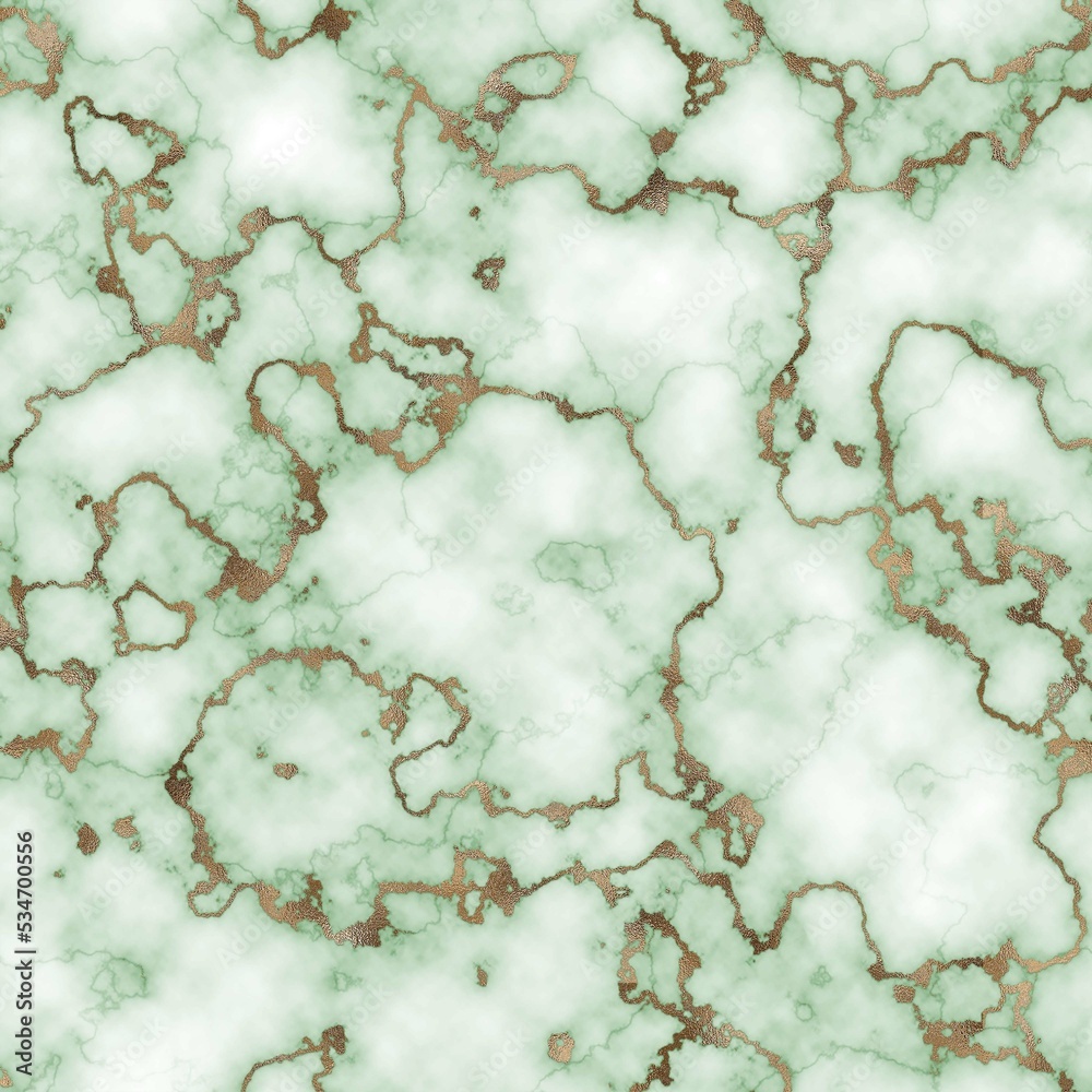 Green and gold marble background Green and gold marble background