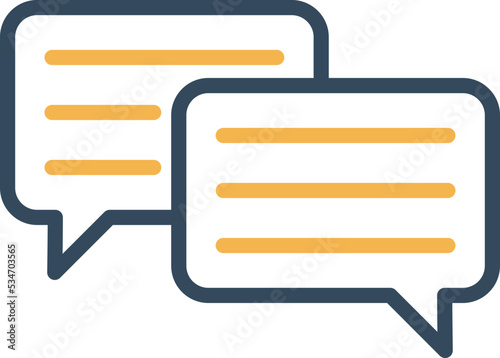 Comments Bubbles Vector Icon

