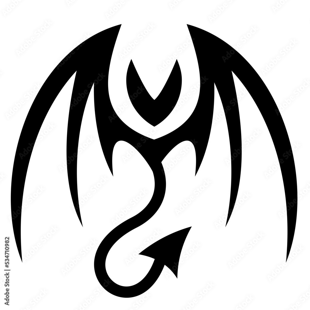 Bat. Horrific black bats swarm isolated on white vector Halloween