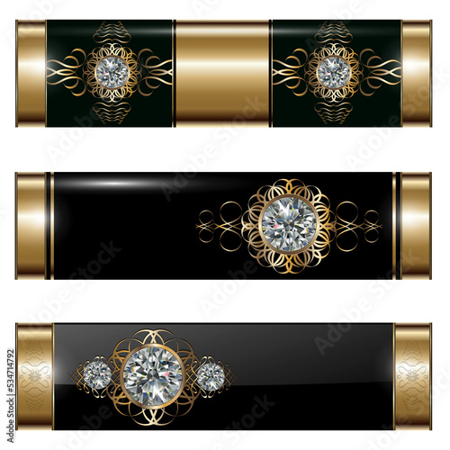 Banners, luxury backgrounds...