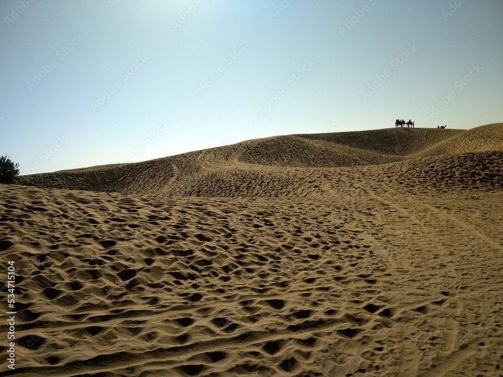 Ship in the desert