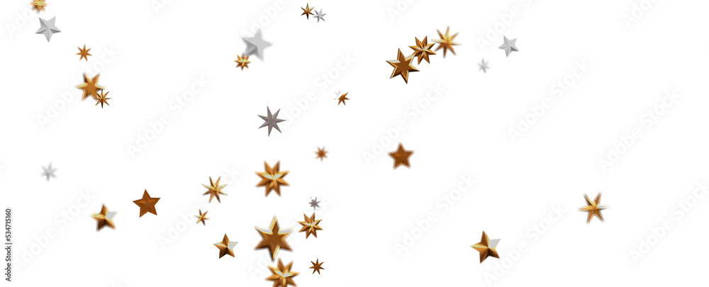 stars. Confetti celebration, Falling golden abstract decoration for party, birthday celebrate,