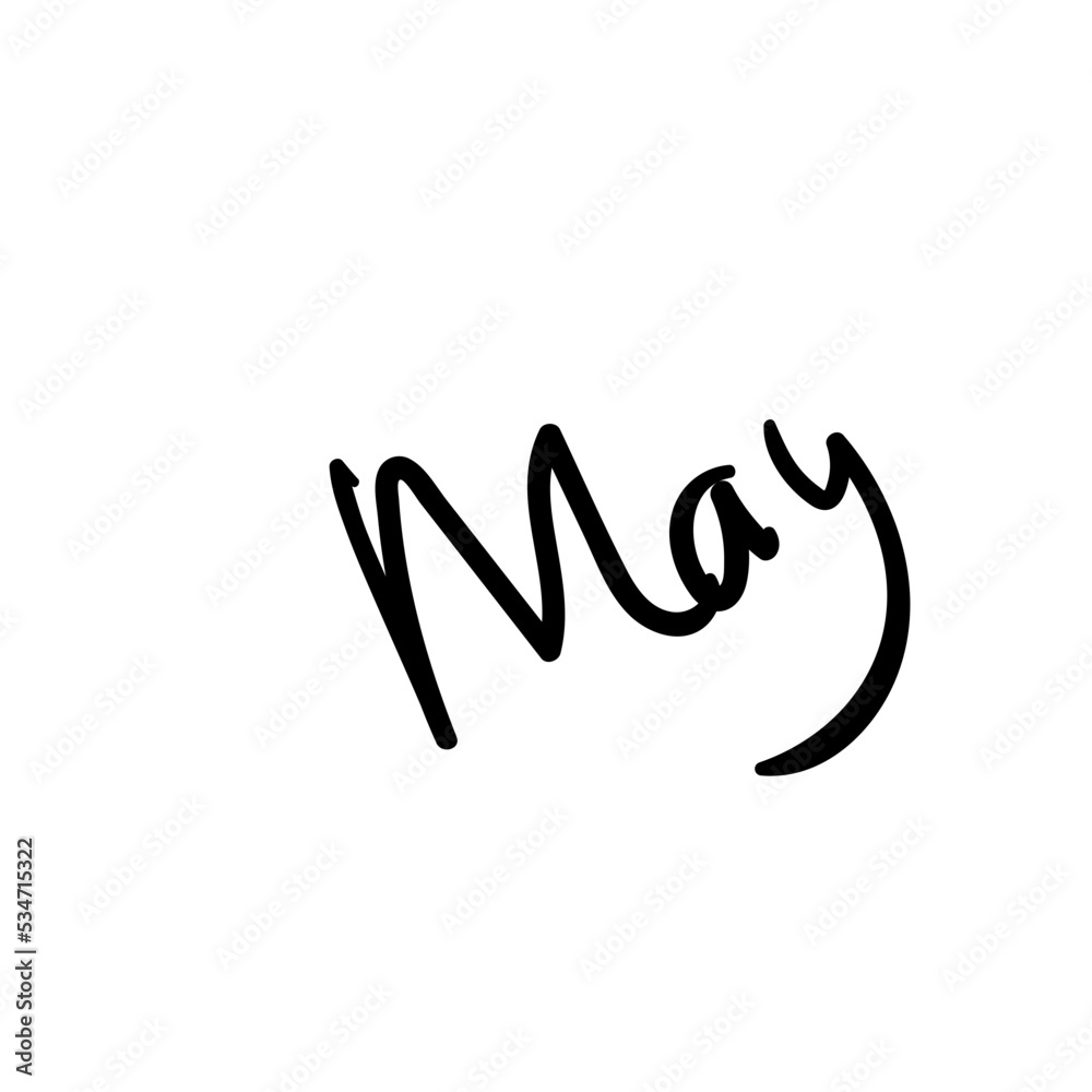 the name of the month of the year the name of the month of the year
