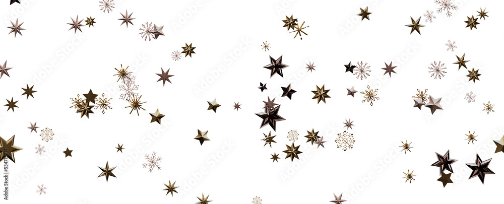 Holiday golden decoration, glitter frame isolated Holiday golden decoration, glitter frame isolated