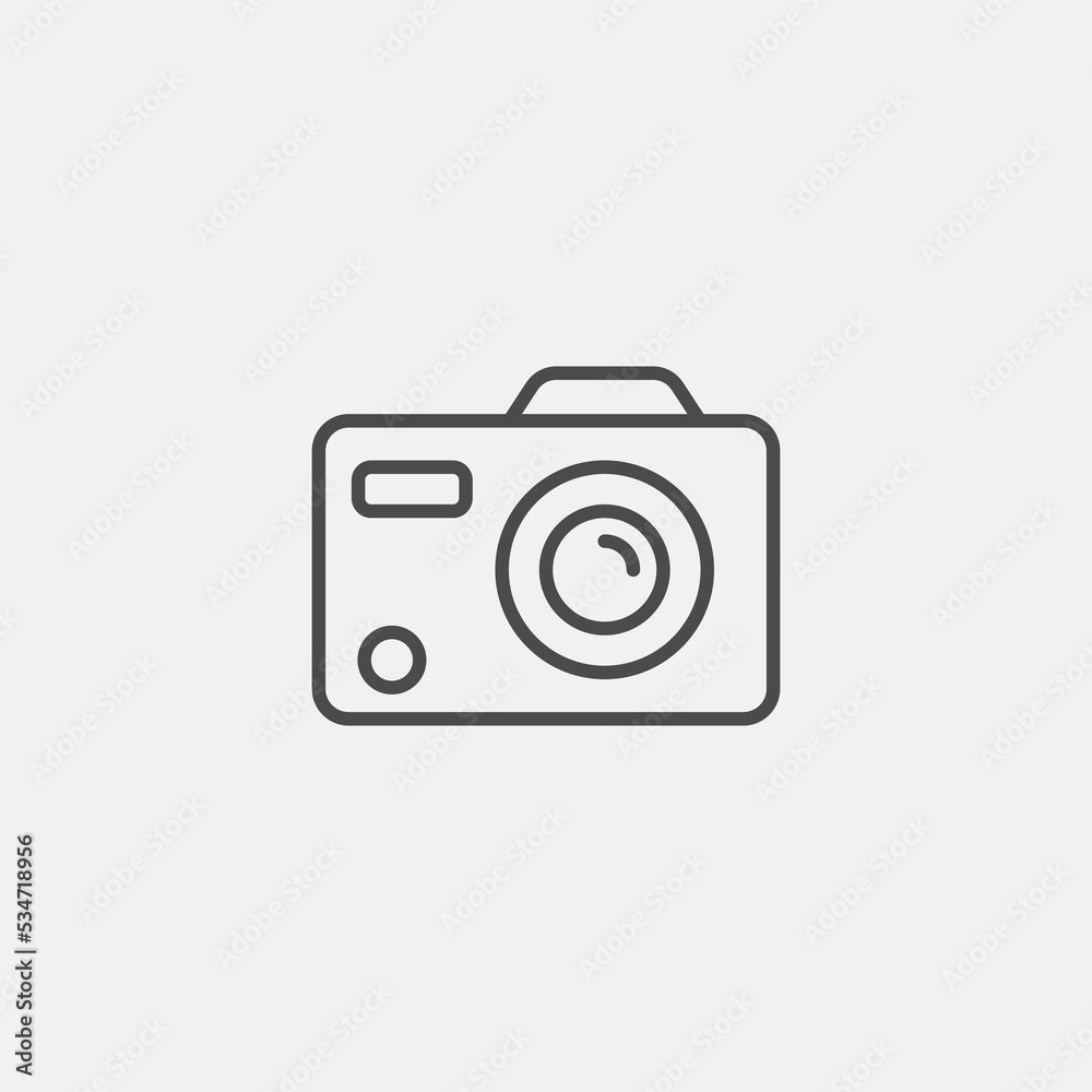 Camera vector icon sign symbol Camera vector icon sign symbol