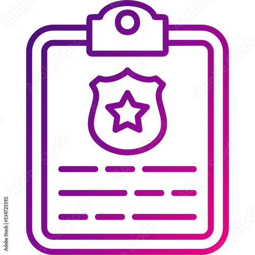 Police badge Icon