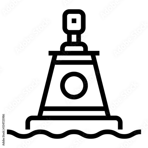 Buoy Outline icon