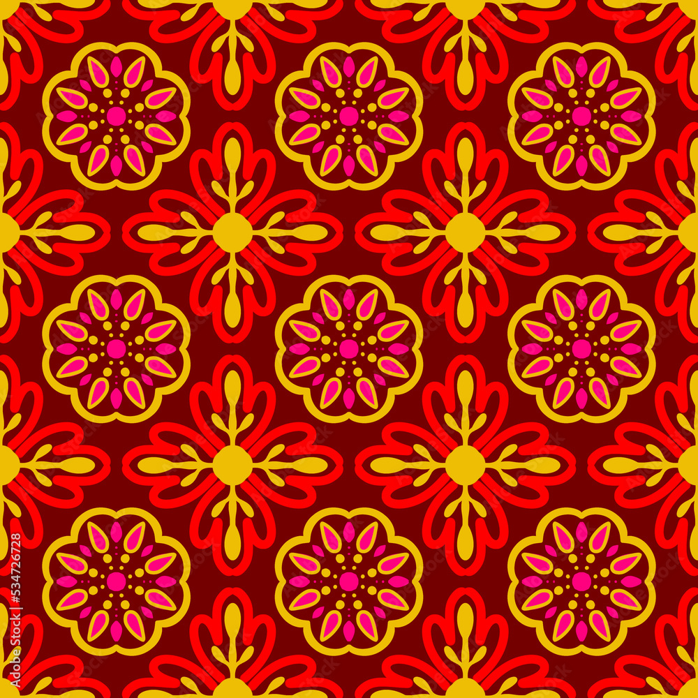 seamless pattern with flowers seamless pattern with flowers