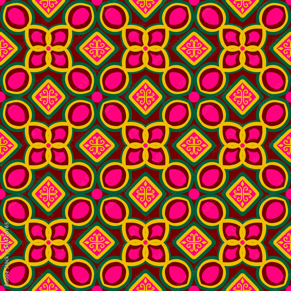Obraz premium seamless pattern