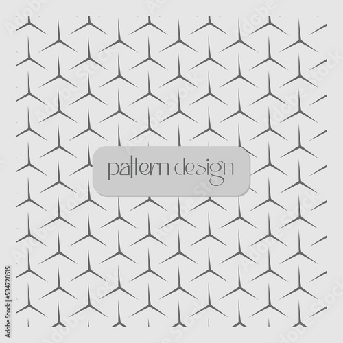 white triangle surface crystal pattern