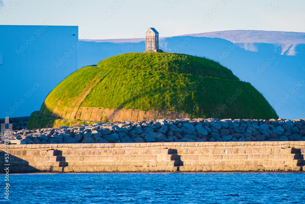 Cityscape of Reykjavik (Iceland)