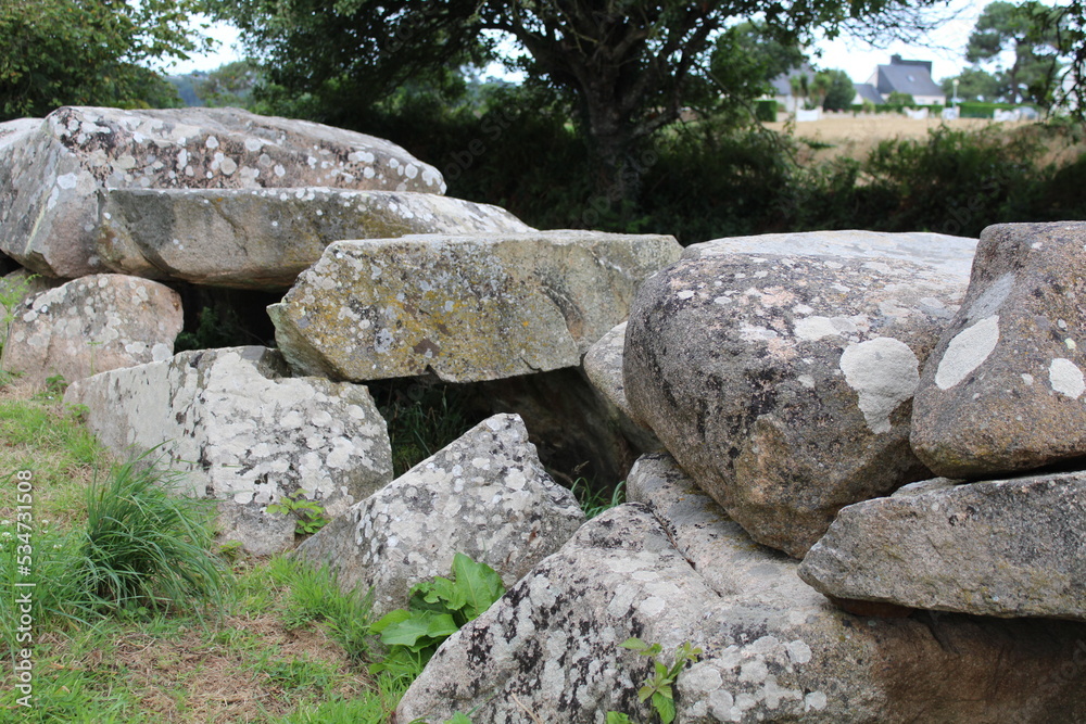 menhir et dolmen