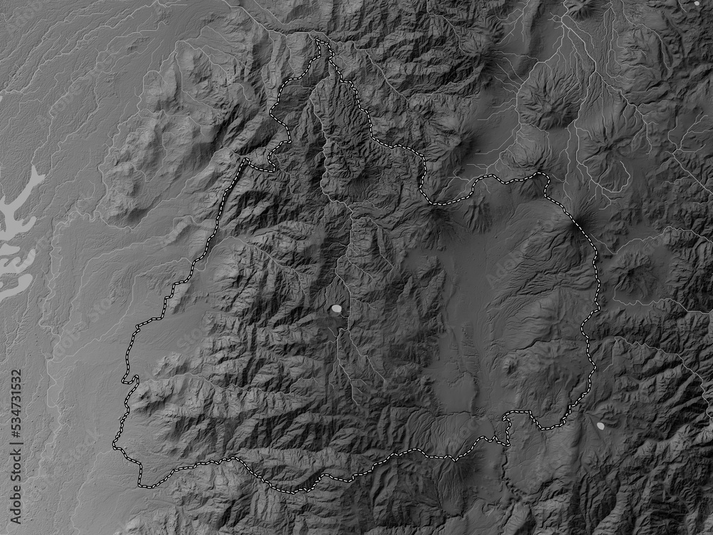 Cotopaxi, Ecuador. Grayscale. No legend Cotopaxi, Ecuador. Grayscale. No legend