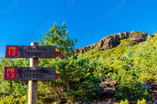 Wanderung zum höchsten Punkt auf der Azoreninsel Madeira - dem Pico Ruivo  - Portugal