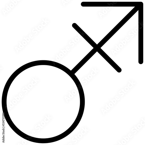 Between sexes, Intersexuality, Sexuality, Transgender, Unisex, Medical, symbol, icon photo
