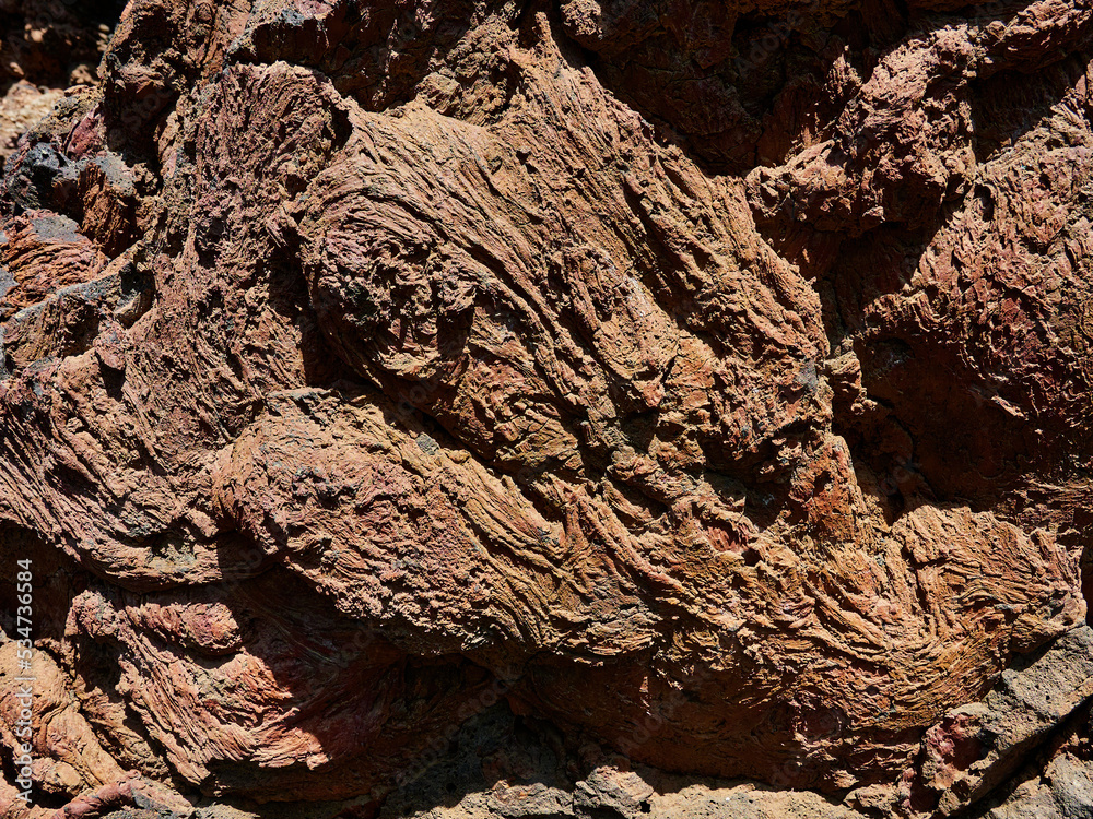 Obraz premium Volcán del Cuervo en Lanzarote