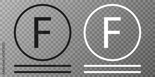 Petroleum solvent only line icon, vector illustration, flat design