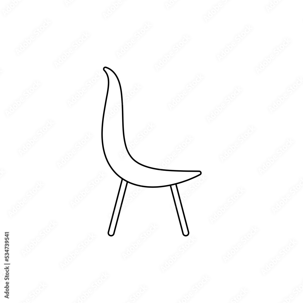 chair icon illustration vector chair icon illustration vector