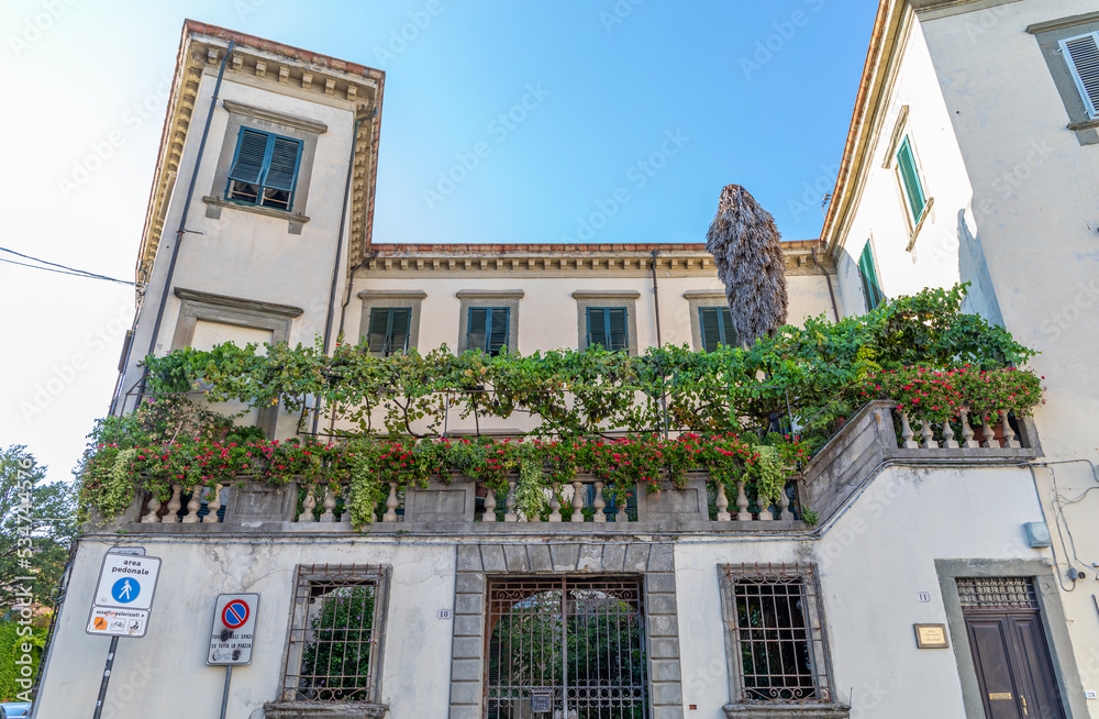 Naklejka premium Palais à Lucques, Italie