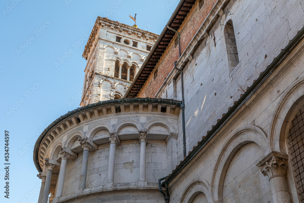 Eglise San Michele in Foro, à Lucques, Italie
