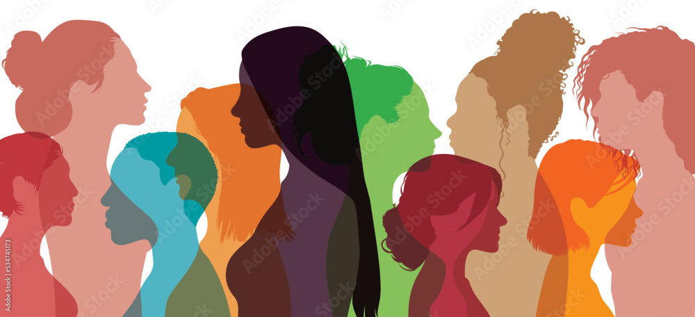 Women social network community that enables communication and friendship between women of diverse cultures. Multiethnic women group that shares ideas and information. Women social network community that enables communication and friendship between women of diverse cultures. Multiethnic women group that shares ideas and information.