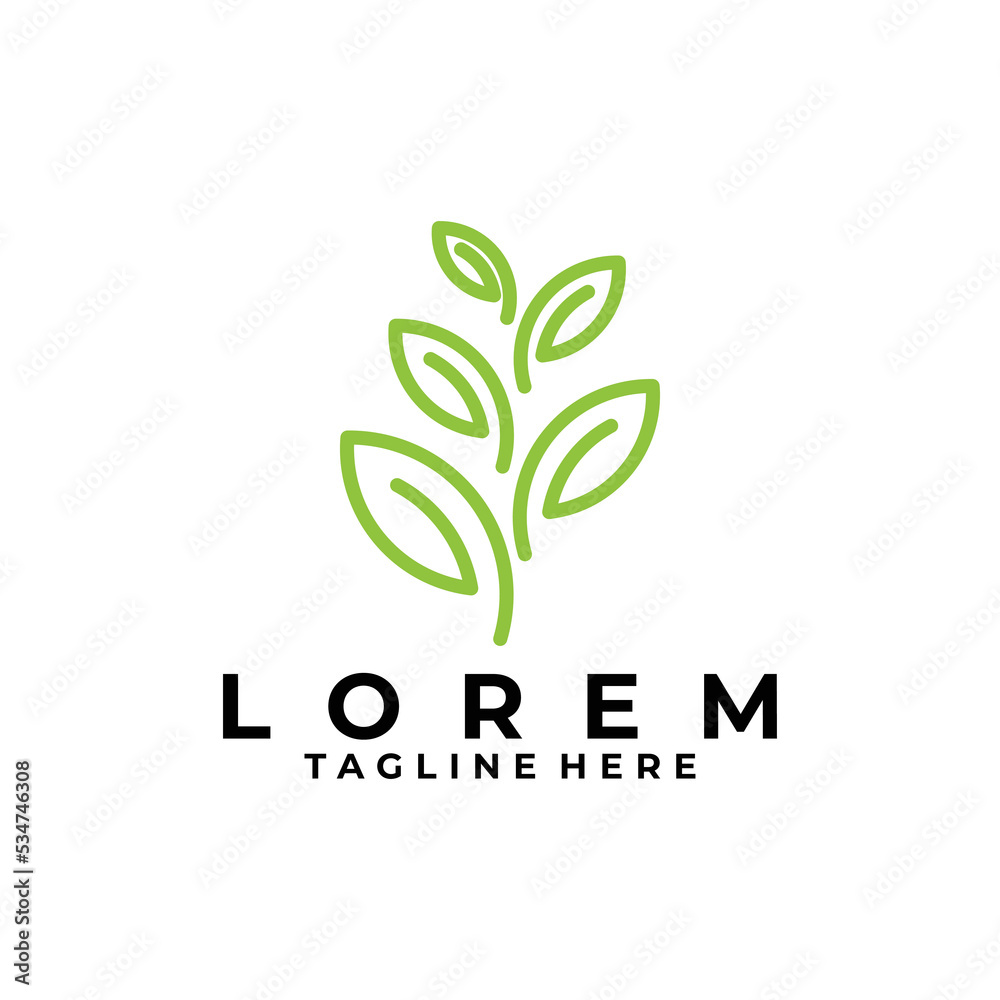 tree logo icon vector isolated tree logo icon vector isolated