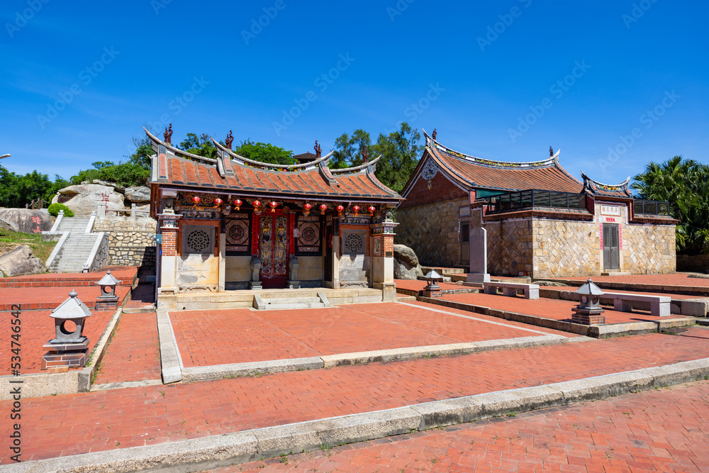 Naklejka premium Taiwan Kinmen Traditional old Zhu Shan Village