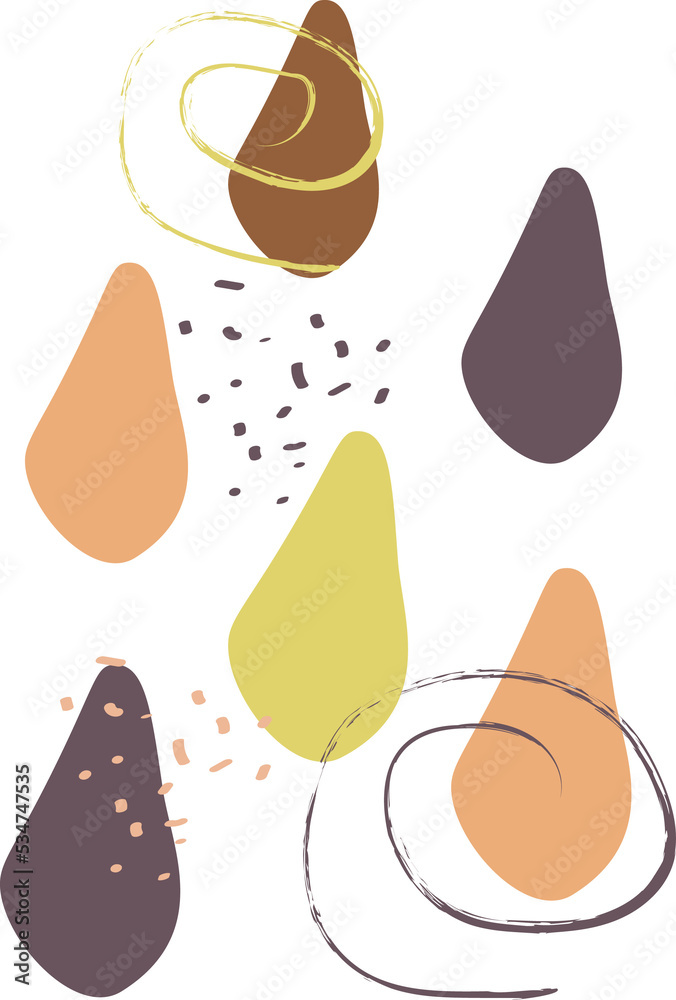 Fototapeta premium Elements of abstract.