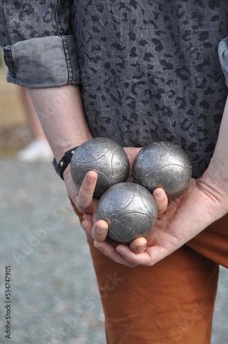 La pétanque est un jeu de boules