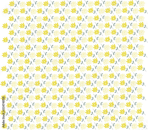 Pattern with flowers. Hand drawn seamless pattern Creative trendy background. Modern stylish texture. Great for birthday, fabric, textile, cards,