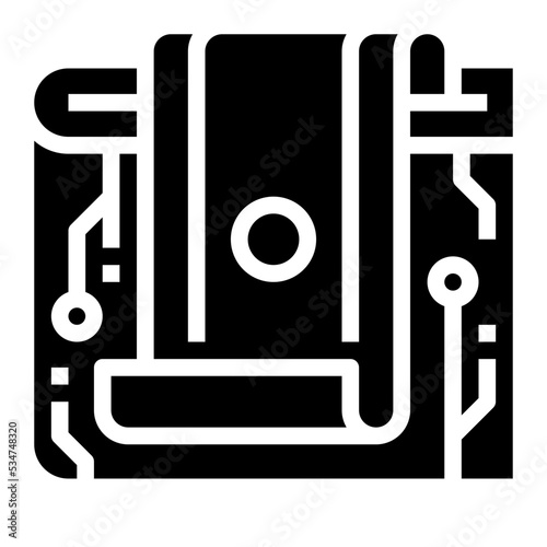 digital glyph icon
