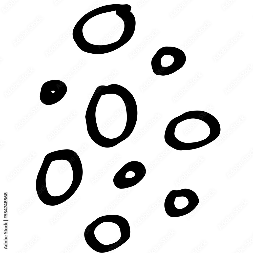 Abstract doodle pattern with hand draw elements Abstract doodle pattern with hand draw elements