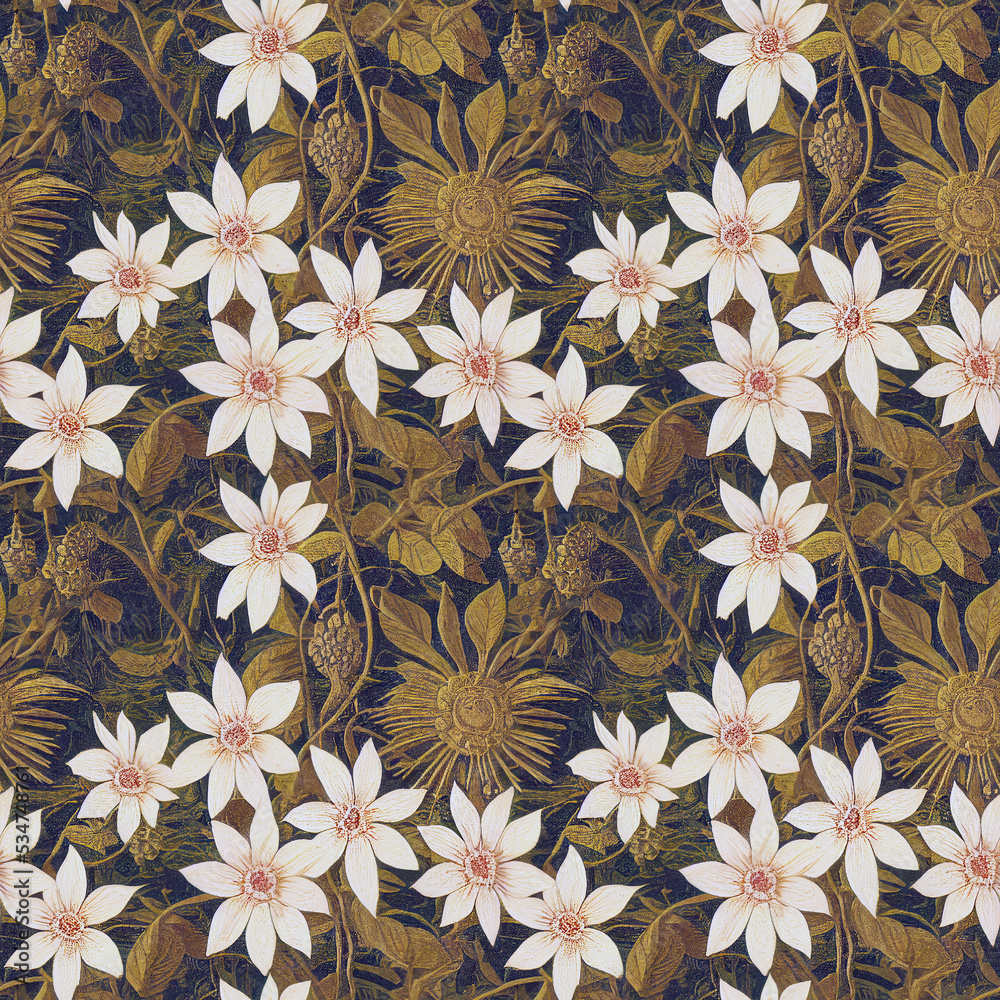 seamless floral pattern seamless floral pattern
