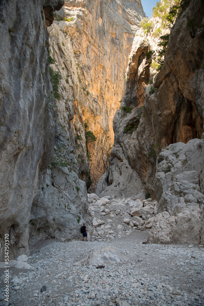 The Gorropu Canyon