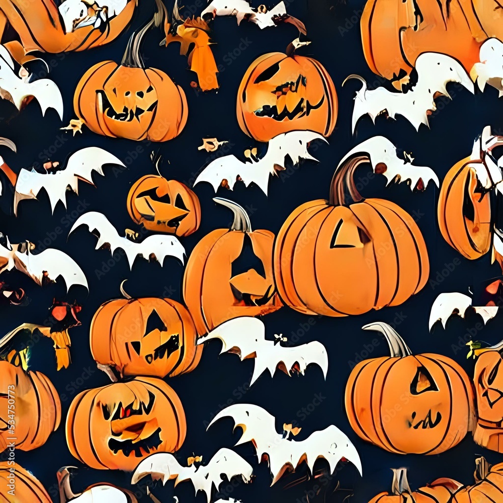 halloween seamless pattern halloween seamless pattern