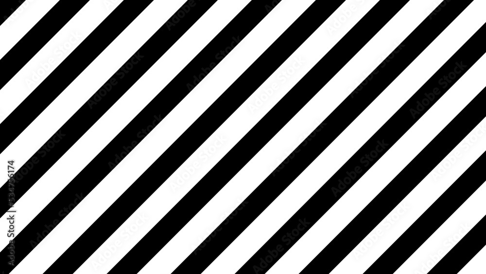 hypnotic black and white background. geometric shapes. Abstract , seamless loop animation of stripes, diagonal bars . hypnotic image visualization. optical illusion. High quality photo