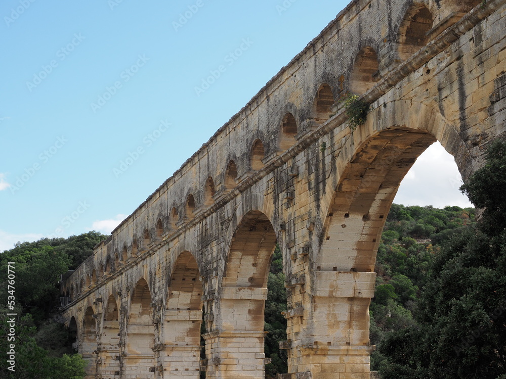 Roman bridge of Pont du Gard