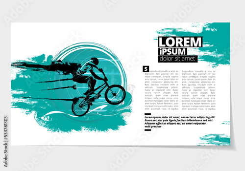 Sport concept for internet banners, social media banners, headers of websites, vector illustration 