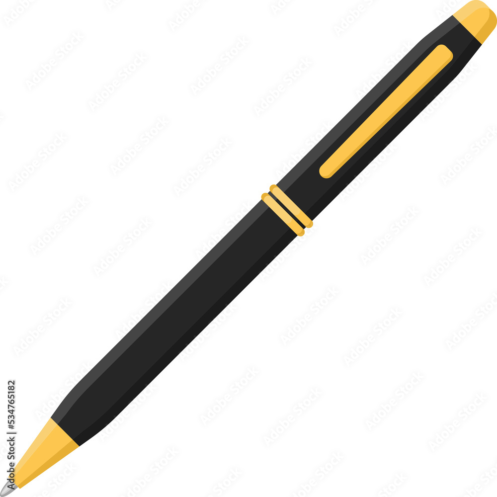 golden decoration ball pen golden decoration ball pen