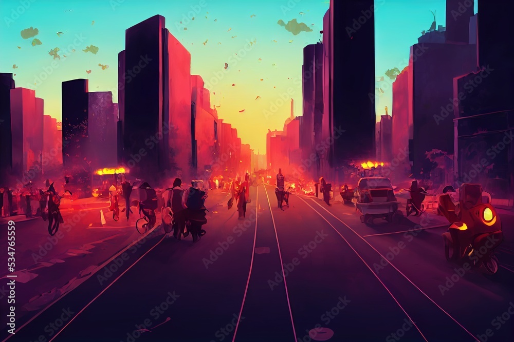 cartoon-style-bad-traffic-on-the-streets-of-the-capital-city-of