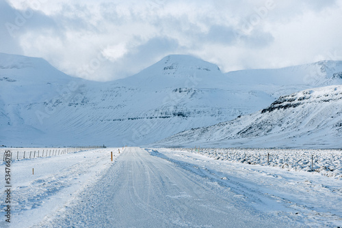 Iceland farm in winter © Anastasiya