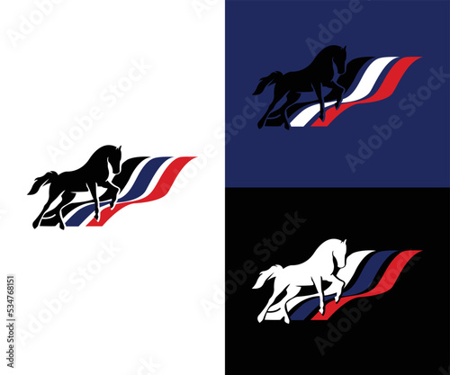 horse logo design