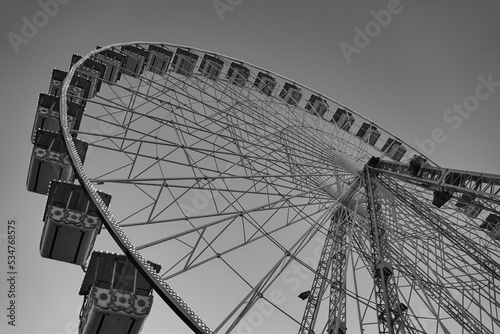 ferris wheel in the park photo