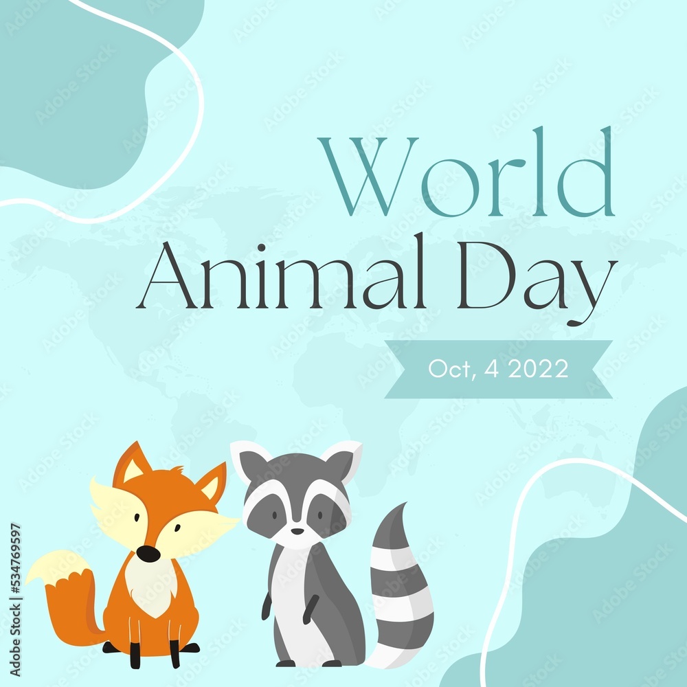World Animal Day is a social movement charged with the Mission of raising the status of animals in order to improve welfare standards around the globe.