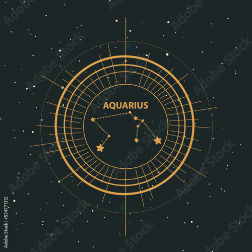 Vector template of constellations of zodiac signs for astrological, esoteric, magical sessions, magical personality research cards. Mystical tarot cards. A set of zodiac signs Aries, Taurus, Leo, Gemi