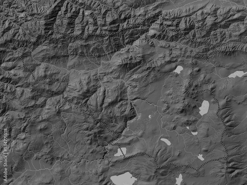 Samtskhe-Javakheti, Georgia. Grayscale. No legend Samtskhe-Javakheti, Georgia. Grayscale. No legend