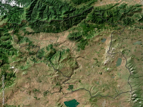 Samtskhe-Javakheti, Georgia. High-res satellite. No legend photo