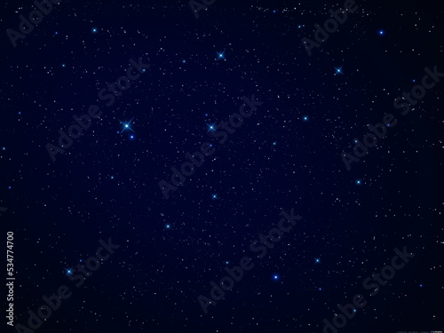 starry night sky ,nebula planet flares ,starfall ,cosmic universe light template background copy space banner