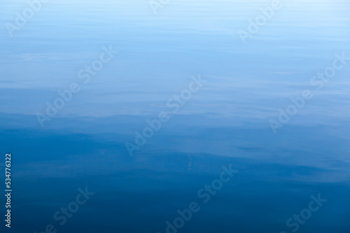 Baltis Lake Morning Waters Abstract View